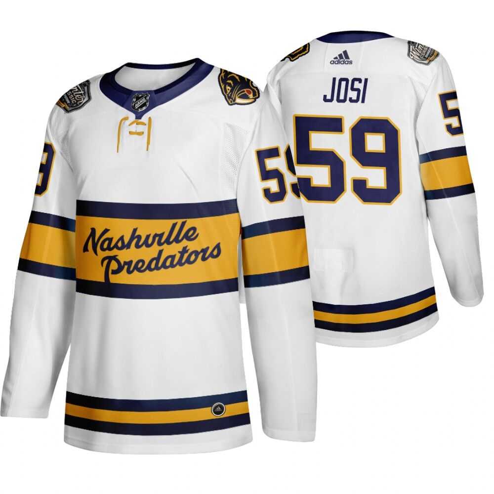 Predators 59 Roman Josi White 2020 Winter Classic Adidas Jersey,We sell and wholesale Predators 59 Roman Josi White 2020 Winter Classic Adidas Jersey on line form chian!